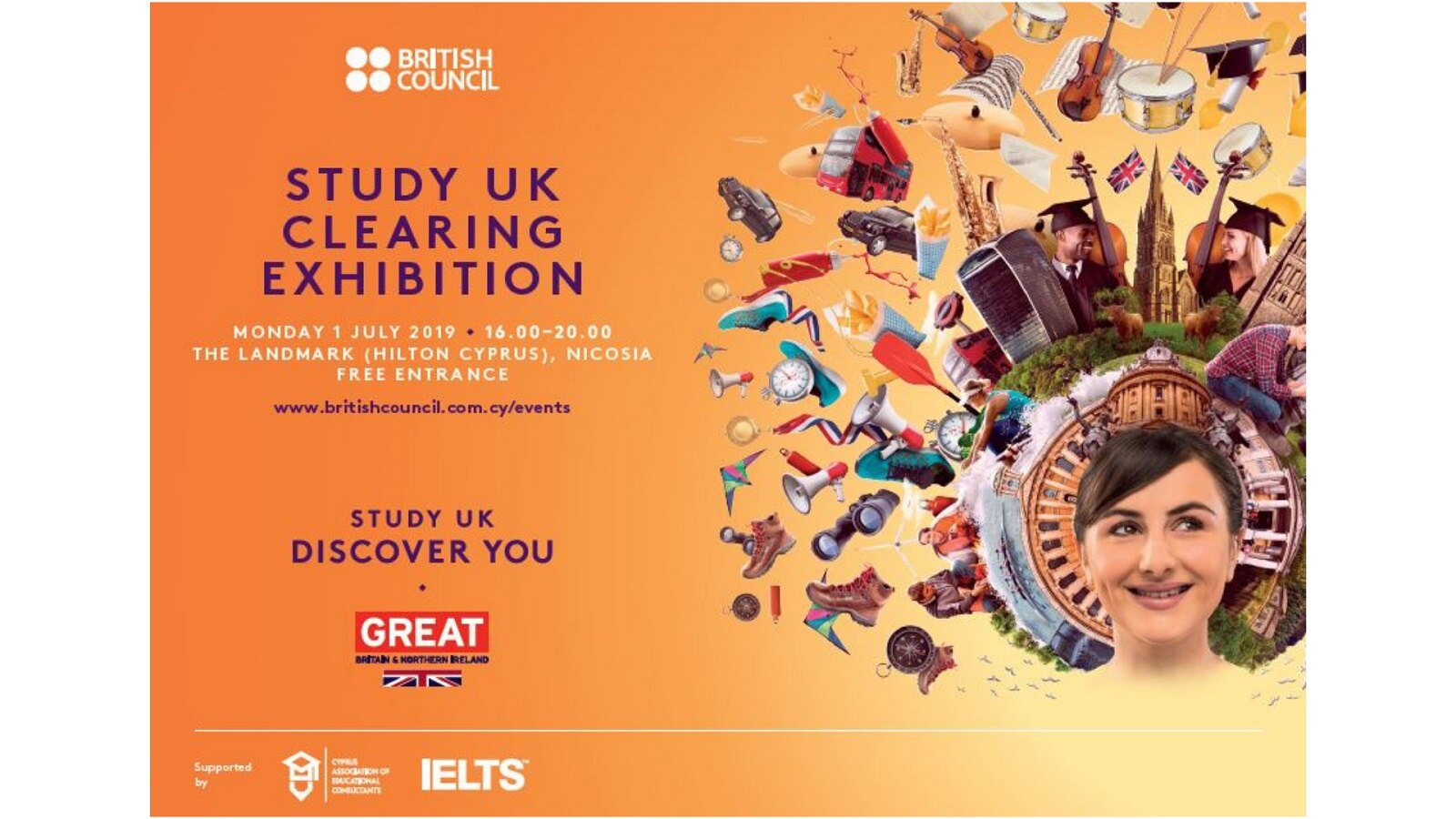 Study UK Clearing Fair - Summer 2019 | British Council